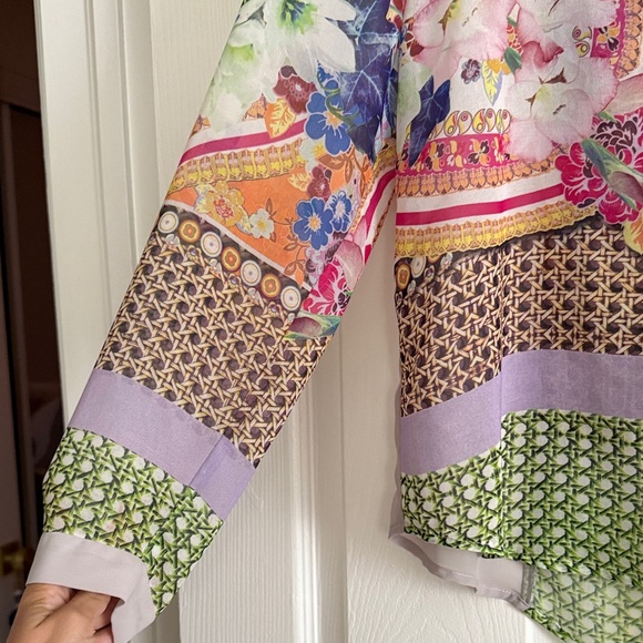 Clover Canyon Multicolor Floral Blouse - Picture 2 of 3